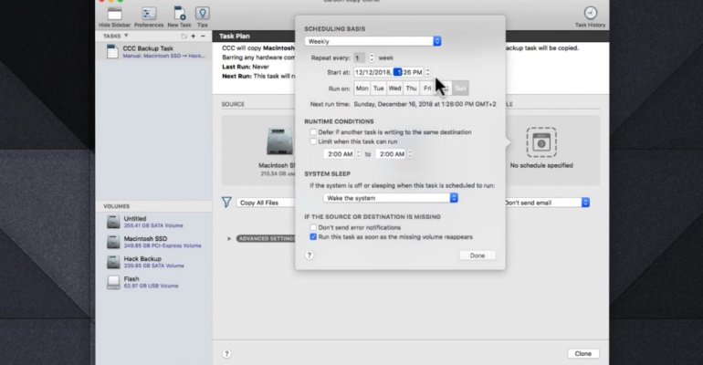 Cloner Carbon Copy (CCC) for Mac v7.1.5.8335 专业硬盘克隆备份工具中文版