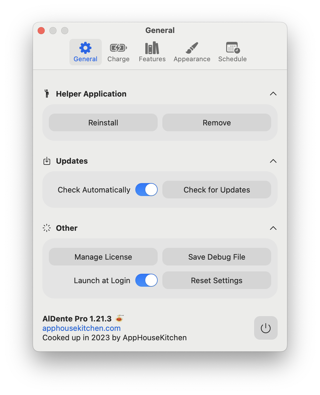 AlDente Pro for Mac v1.38.1 电池充电智能管理 中文版
