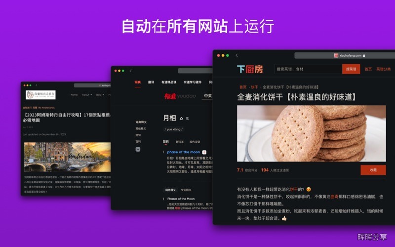 Noir Safari for Mac v2026.2 自动为网页生成暗色模式